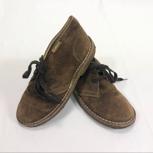 Naturino Brown Suede Chukka Ankle Boots EU 34